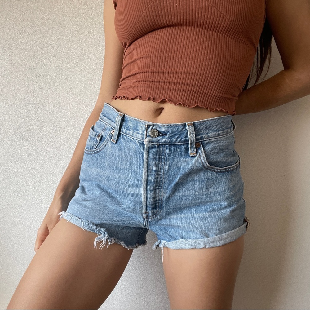 Levi’s high waisted shorts